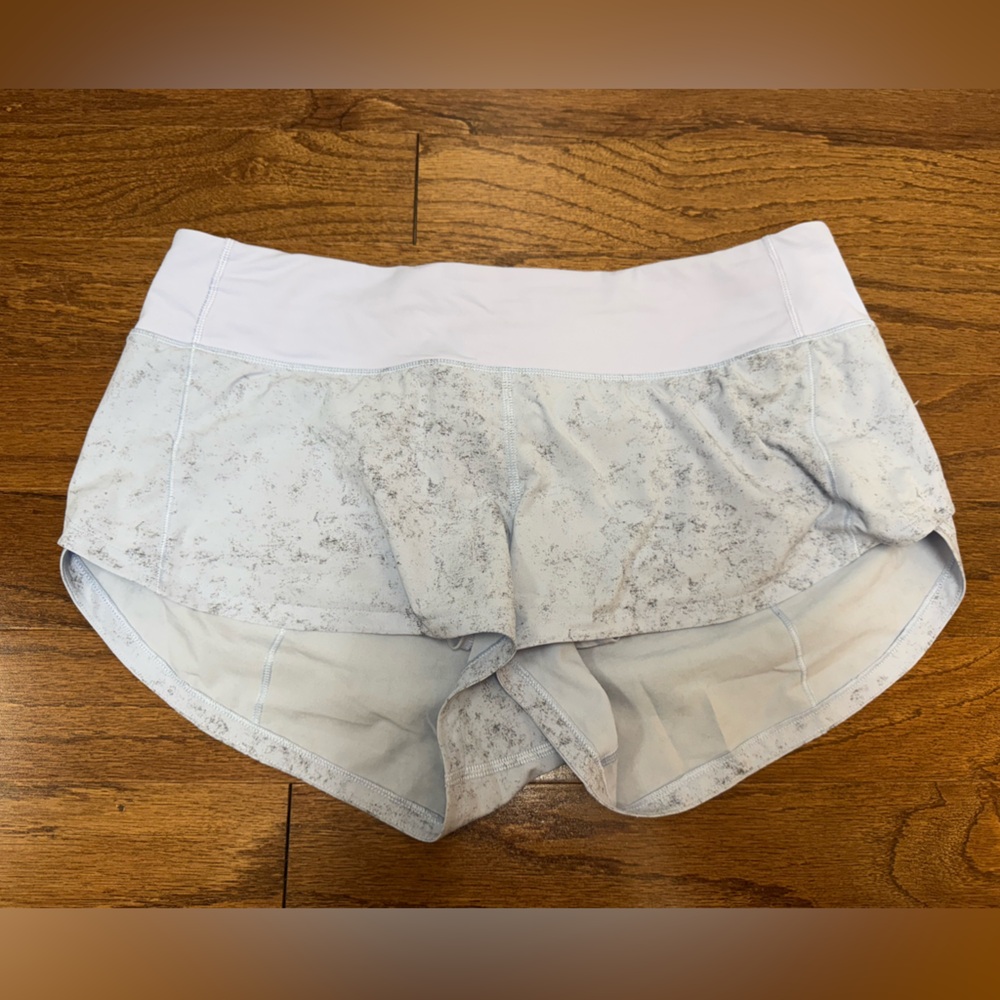 Lululemon Speed Up Short 2.5” Purple/Grey